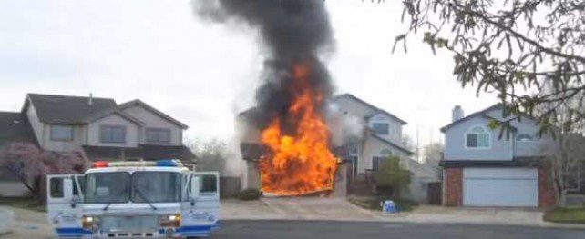 Homeowner Warns Families About The Dangers Of Storing Batteries After His House Burns Down