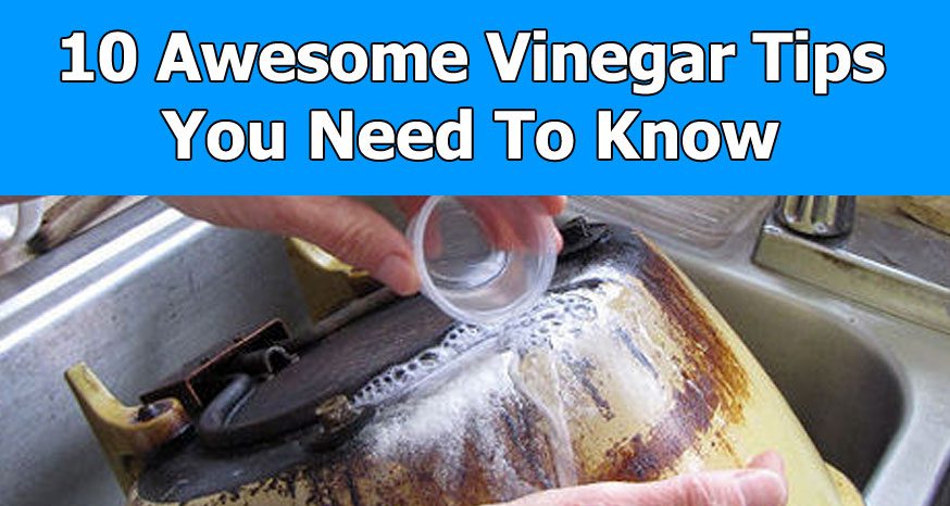 10 Awesome Tips For Using Vinegar Around The House