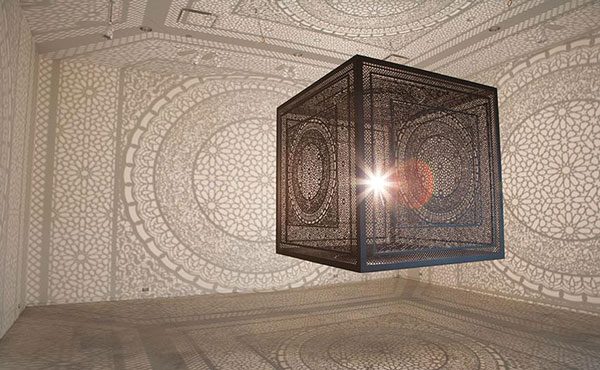 Artist Transforms Plain White Room With Spectacular Cube
