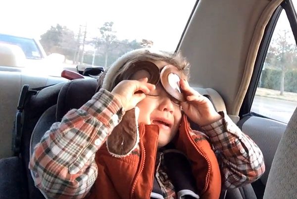 Four-year-old Reacts Emotionally To ‘Say Something’ Song