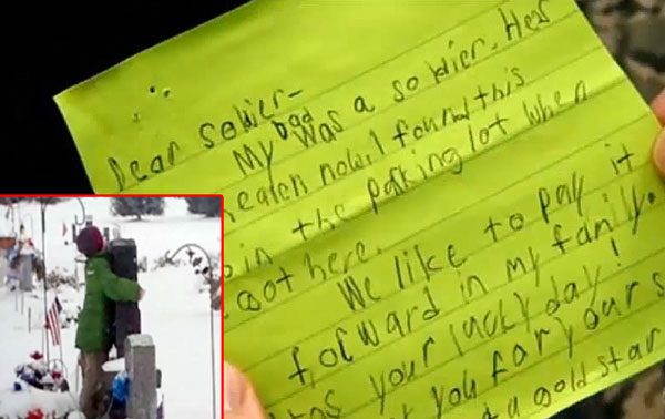 What This Kid Wrote On a Tiny Post-it Note Changed This Soldier’s Life Forever