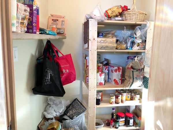 Man Builds Special Pantry While His Girlfriend Was Away For a Long Weekend To Surprise Her