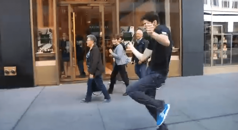 This Guy Danced His Way Down A New York City Sidewalk And Made Millions Smile