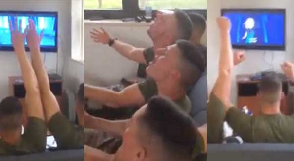 What These Marines Do As They Watch “Frozen” Is So Funny And So Sweet! This Made My Day!