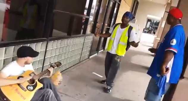 3 strangers jamming