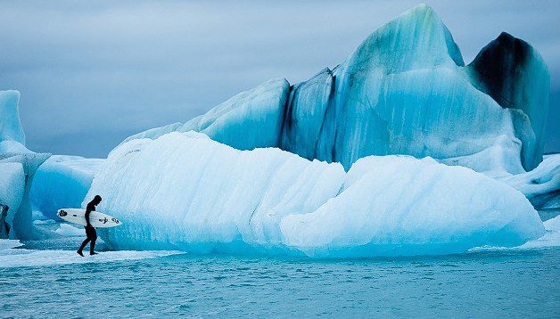 arctic surfing