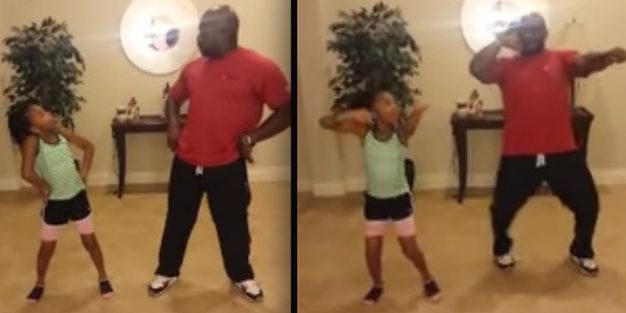 She Challenged Her Dad To A Nae Nae Dance Off. This Is What Awesome Parents Do With Their Kids!