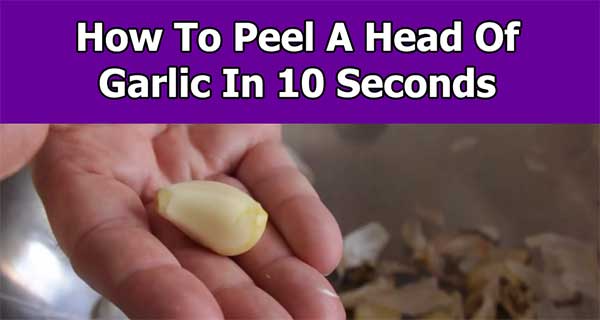 how to peel garlic