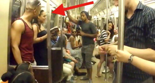 Lion King performed on NY Subway
