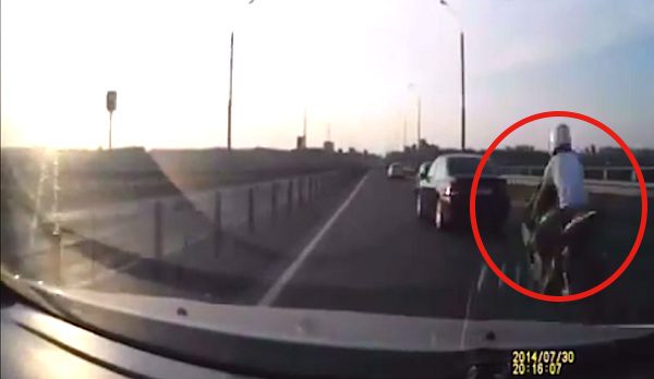 incredible motorcycle crash