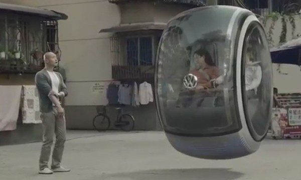 Woman Imagines What Hover Car Would Look Like