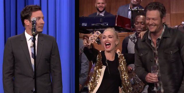 An Epic Lip Sync Battle Between Jimmy Fallon, Blake Shelton, And Gwen Stefani! I Love The Last 2!