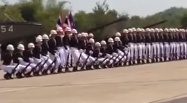 military drill