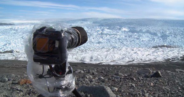 Cameras Placed In Remote Area Of Greenland Capture Scary Moment Glacier Calves