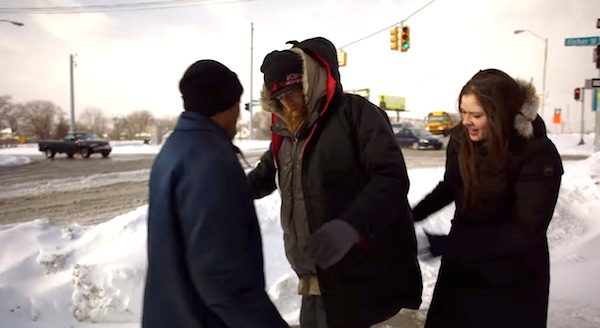 Homeless Woman Yells At Her For Giving Her A Coat, So She Comes Up With Inspiring Solution