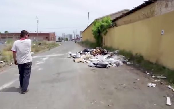 This Guy Saw A Pile Of Trash On The Street. What He Does Next Is Unbelievable And Awesome!