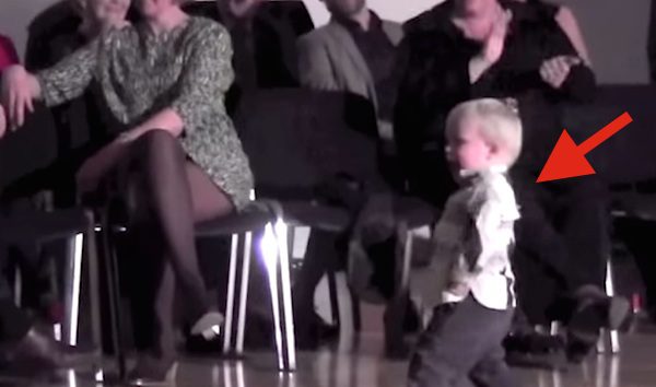 2-Year-Old Boy Wows Crowd By Dancing The Jive