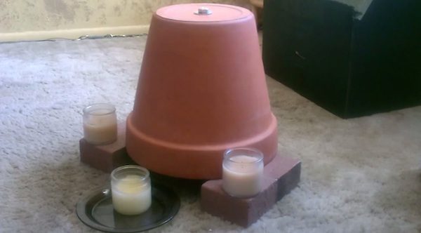 candle pot heater