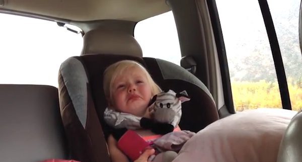 toddler gets emotional watching film