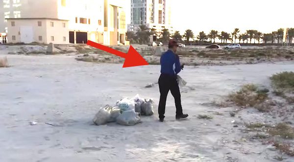 Young Man Shocked To Learn That Man Who Picks Up Garbage Everyday Is A Millionaire