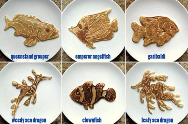 Awesome Dad Makes The Most Original Artistic Pancakes For His Kids