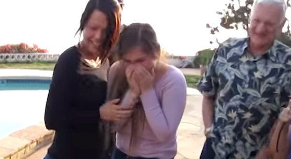 Reunion with lost dog