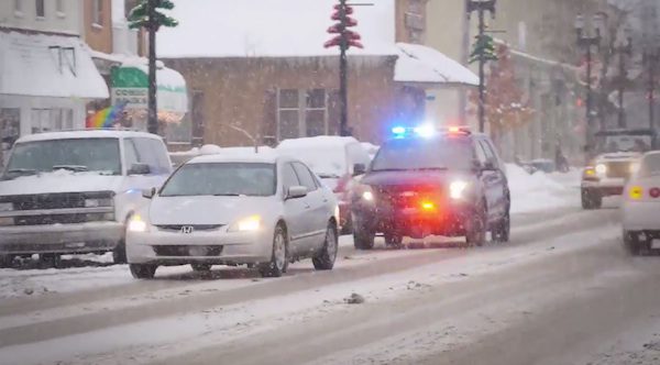 Lowell Police Surprise Minor Traffic Violators With Christmas Presents
