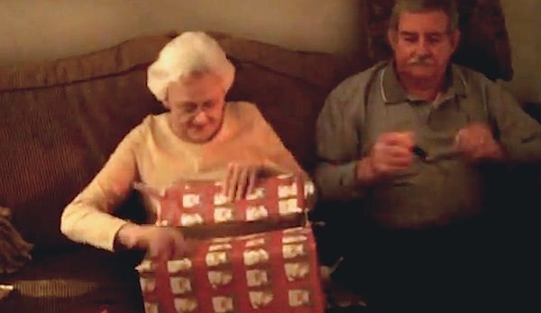 Grandmother Surprised By The Christmas Present She Always Wanted