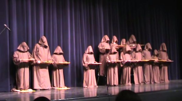 silent monks sing-a-long