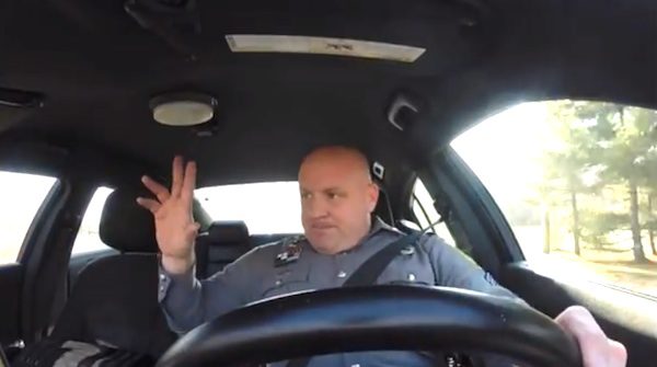 dover police dashcam shake it off