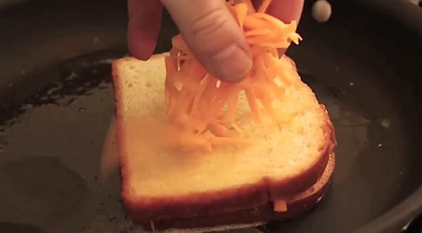 Grilled cheese sandwich