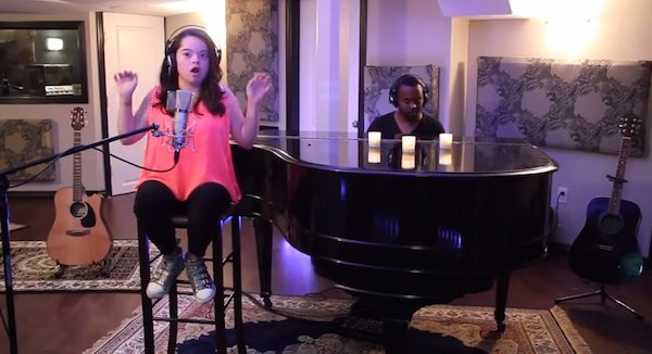 Down Syndrome Won’t Hold Back This Young Girl From Singing