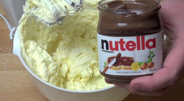nutella cheesecake recipe