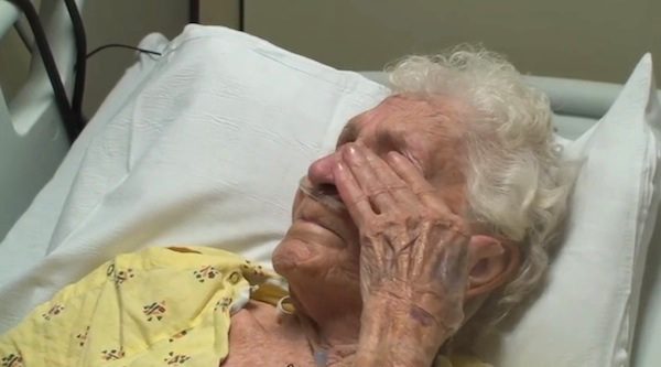 singing nurse comforts patients
