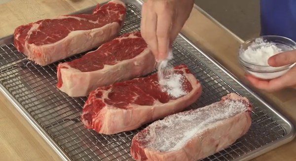 cooking steak tips