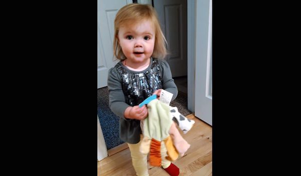 girl sings Old Macdonald