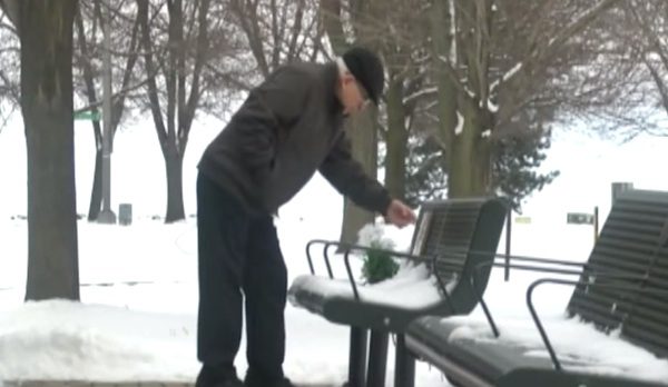 bud caldwell bench of love