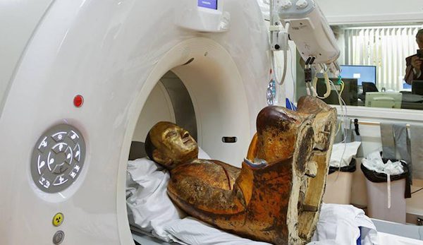 Scientists Scanned This 1000-Year-Old Statue And Made An Incredible Discovery