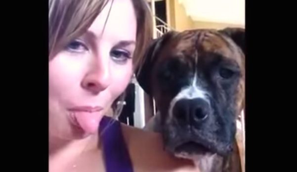 Dog Has Hilarious Response When He Joins His Mom For A Selfie