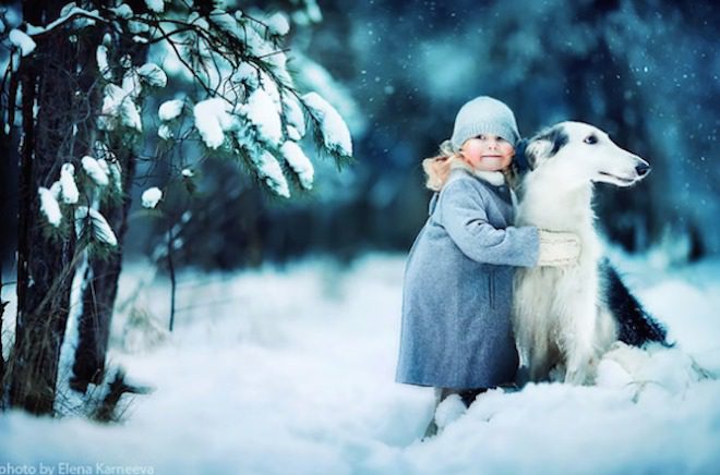 Stunning Photographs Of Children And Animals Capture Their Rare And Magical Bonds