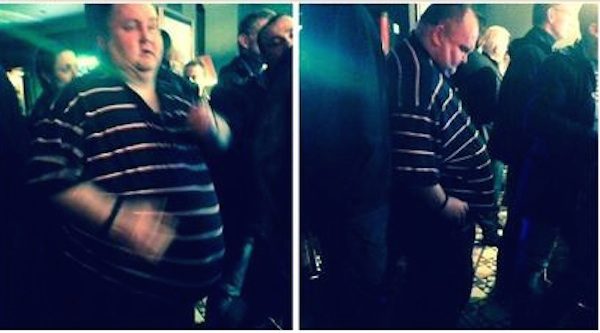 find dancing man