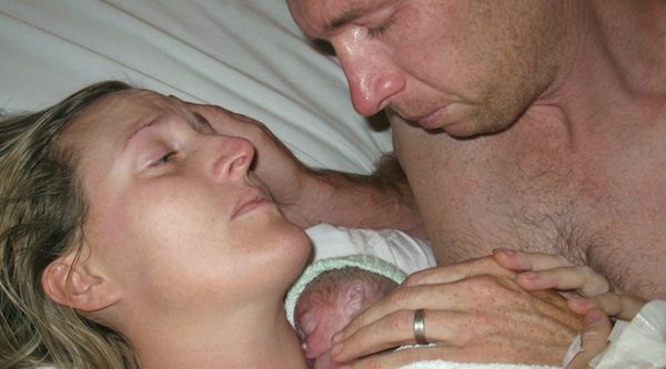 mother's loving touch