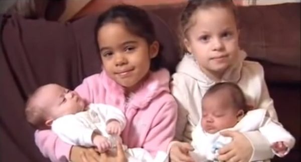 rare set of twins