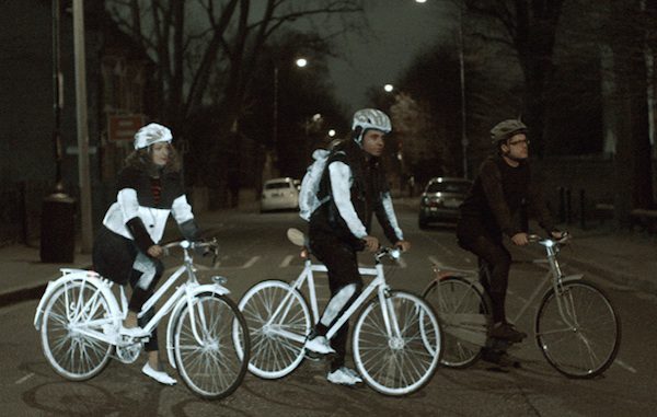 Life Paint illuminating bicycles