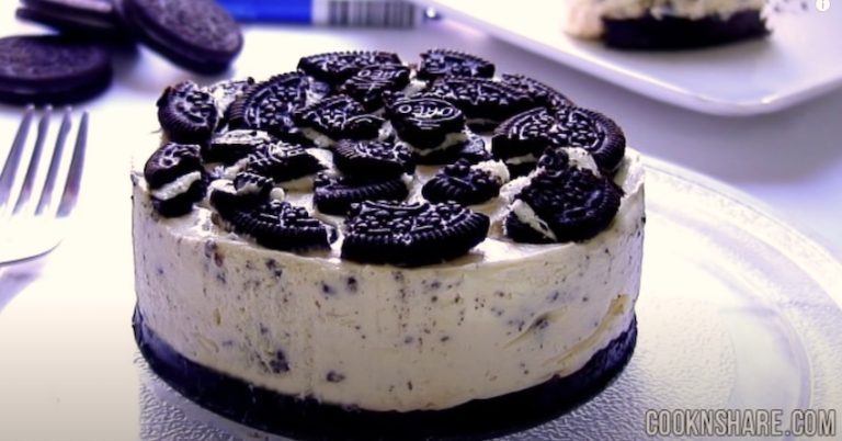 How To Make A Delicious No-Bake Oreo Cookie Cheesecake