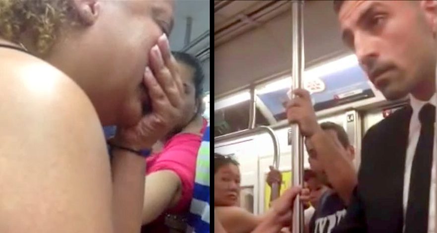 Woman Selling Flowers On Subway Shocked By Man’s Act Of Kindness