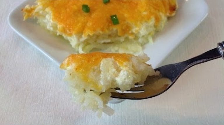 How To Make A Super Simple Hash Brown And Cheese Casserole