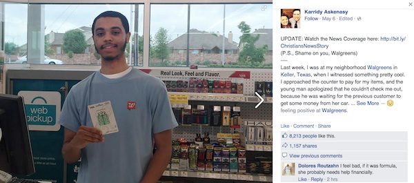 facebook screenshot