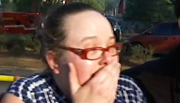 Woman Breaks Down In Tears When Firefighters Reunite Her With Dog They Saved From Fire