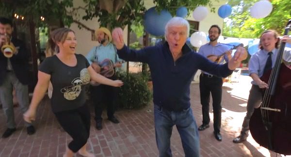 Dick Van Dyke in music video